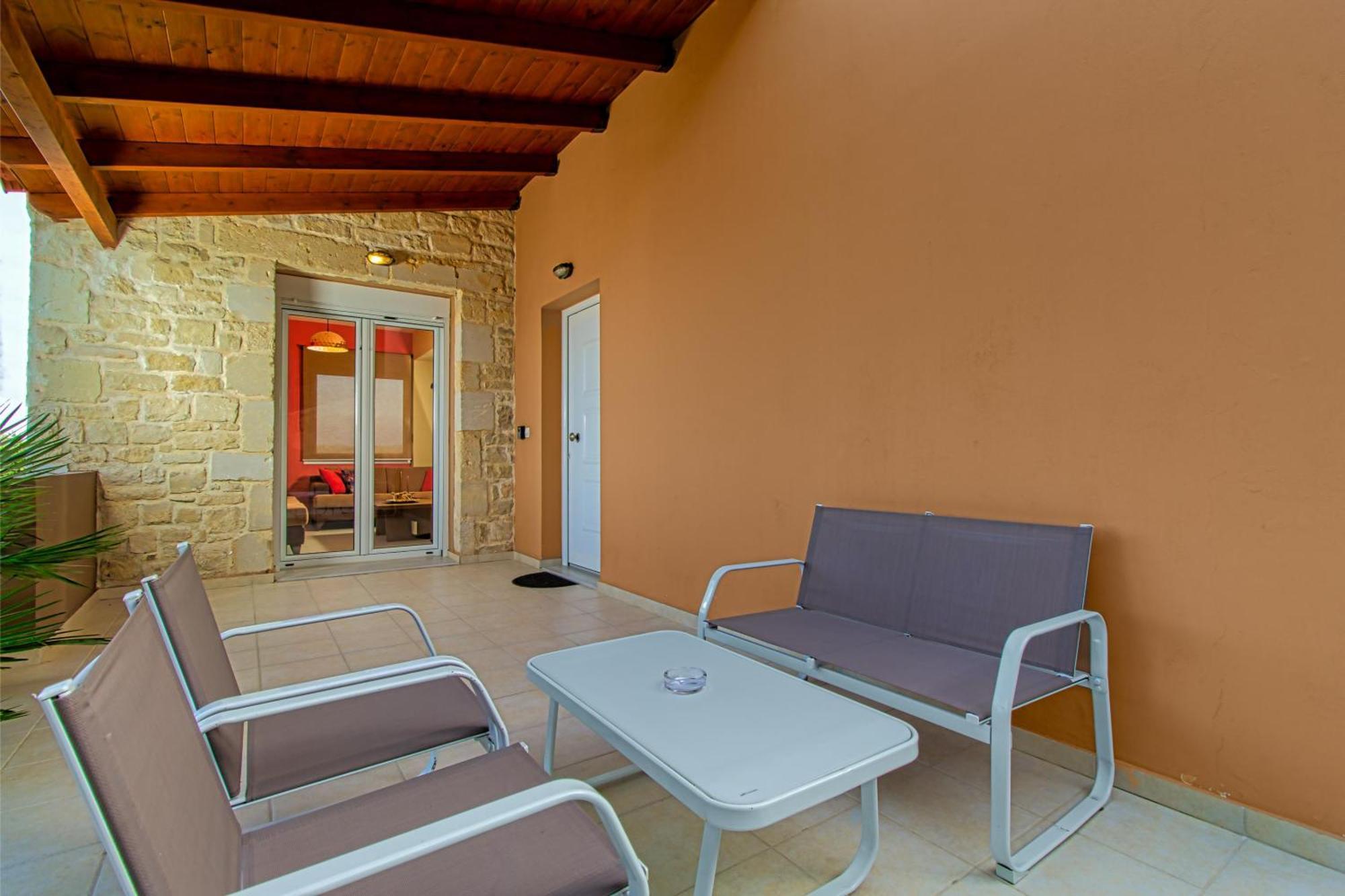 Theo Villas With Sea View Marathokefála 객실 사진