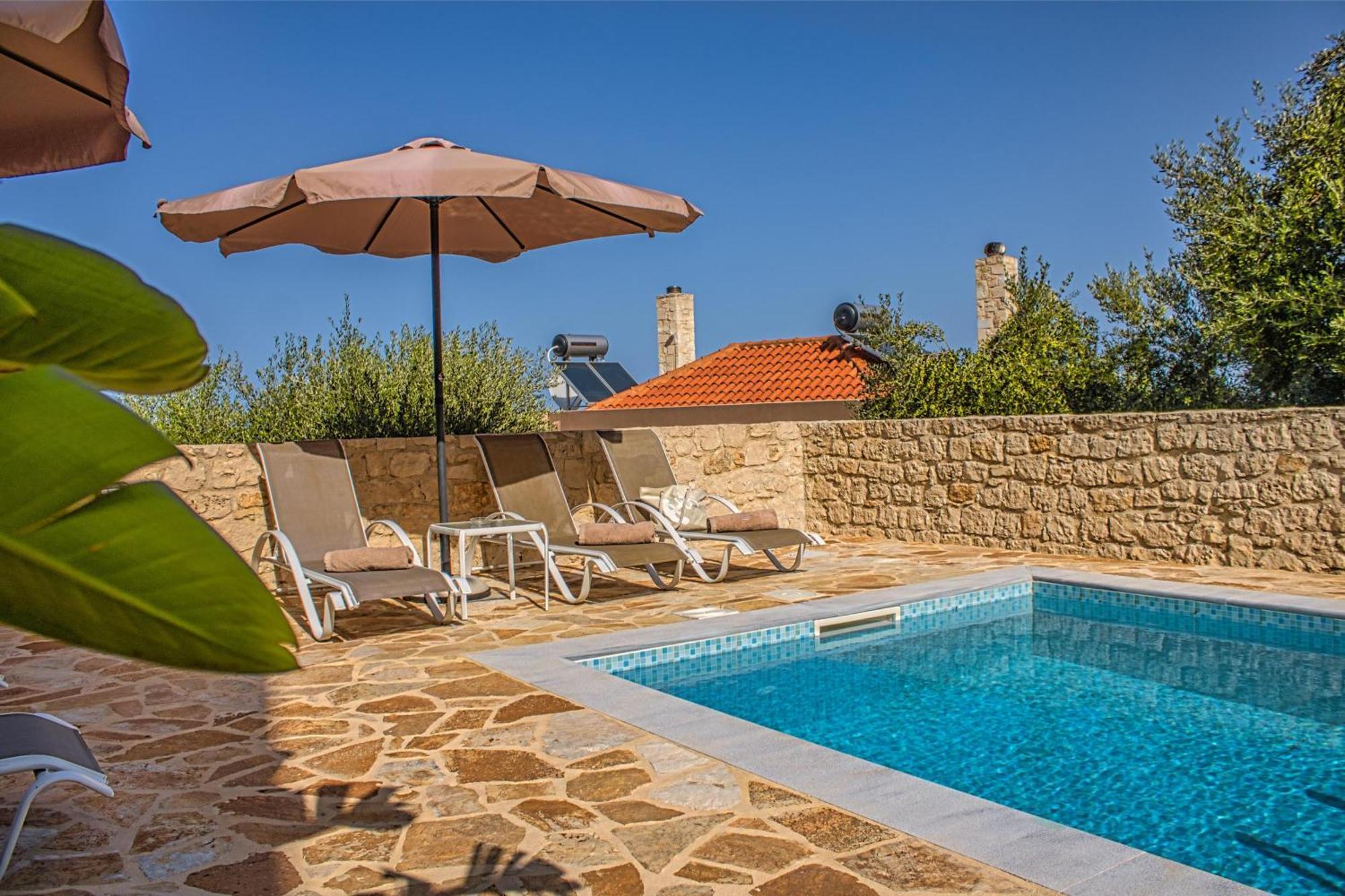 Theo Villas With Sea View Marathokefála 객실 사진