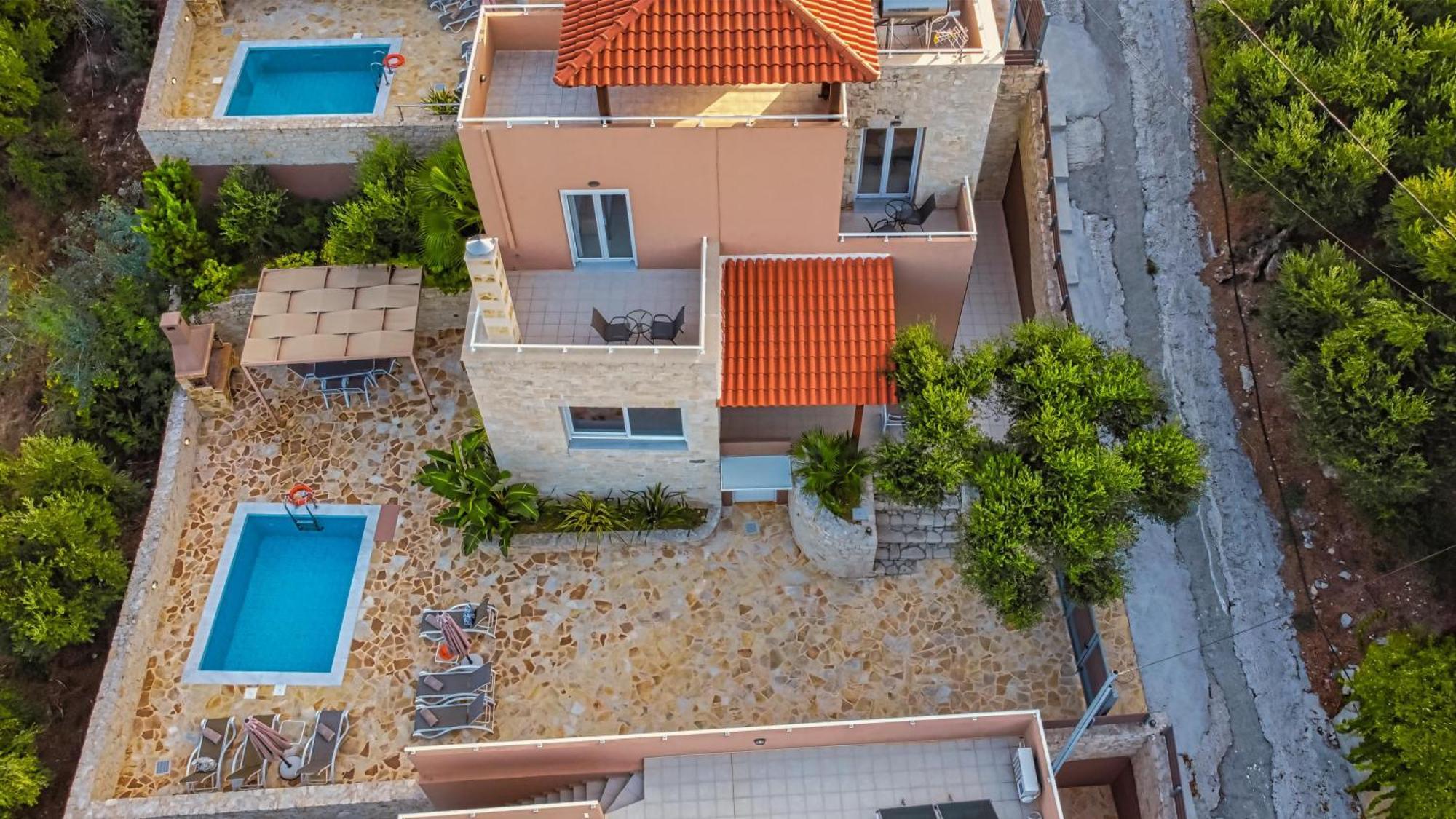 Theo Villas With Sea View Marathokefála 외부 사진