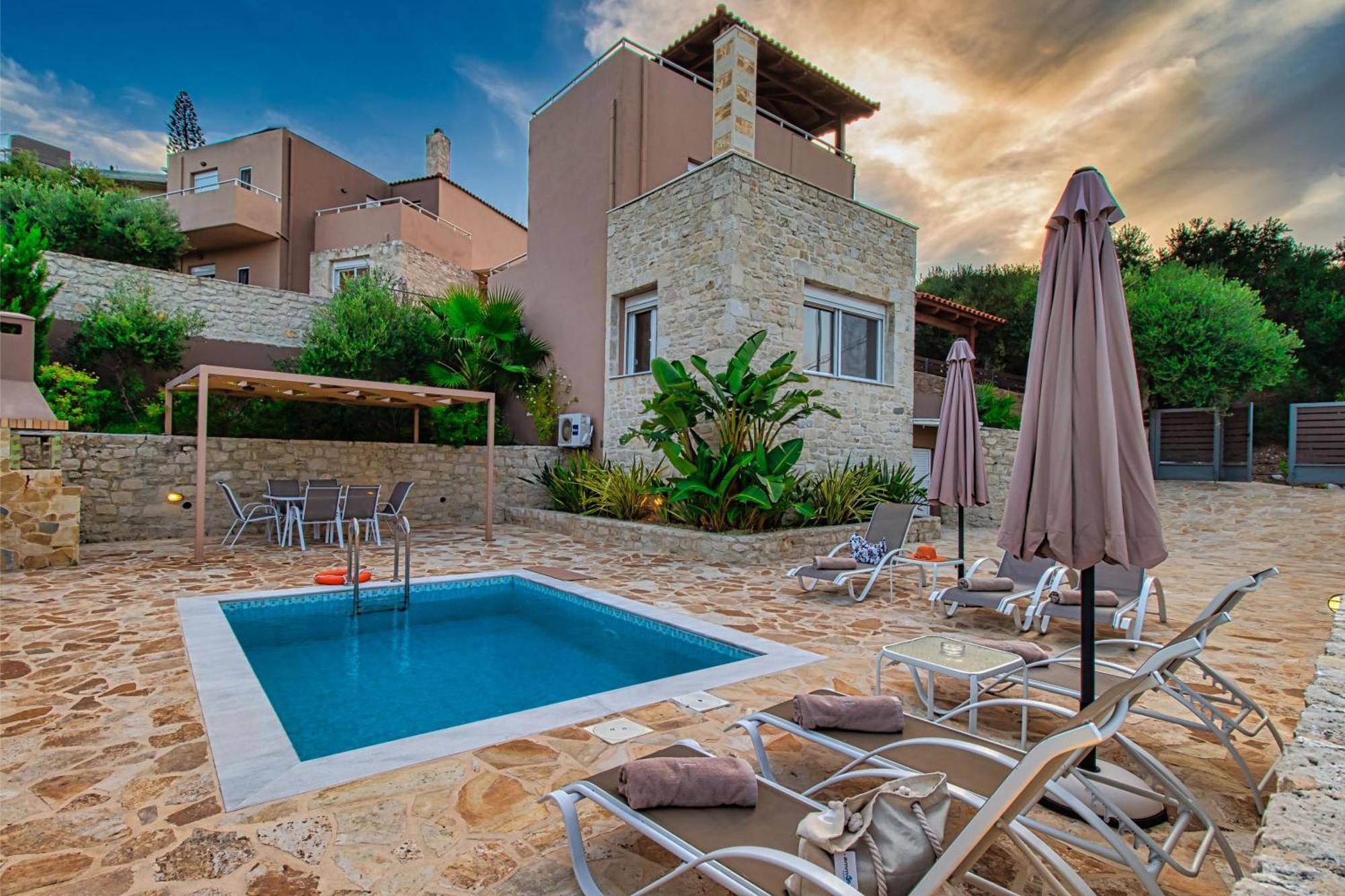 Theo Villas With Sea View Marathokefála 외부 사진